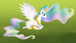 Size: 5243x3000 | Tagged: safe, artist:tgolyi, princess celestia, pony, g4, female, solo