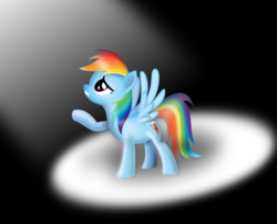 Size: 1829x1480 | Tagged: safe, artist:tgolyi, rainbow dash, pony, g4, black background, female, simple background, solo, svg, vector