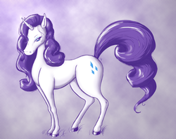 Size: 1114x881 | Tagged: safe, artist:basserist, rarity, pony, g4, female, solo