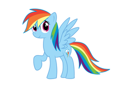Size: 900x643 | Tagged: safe, artist:maplesunrise, rainbow dash, pony, g4, female, solo
