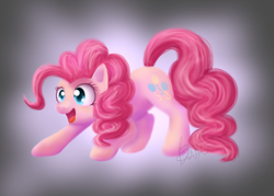 Size: 1400x1000 | Tagged: safe, artist:maplesunrise, pinkie pie, earth pony, pony, g4, female, solo