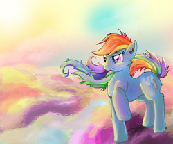 Size: 900x748 | Tagged: safe, artist:72-hours-remain, rainbow dash, pony, g4, female, mare, solo, wingless