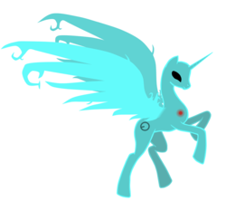 Size: 1720x1602 | Tagged: safe, artist:jumpman12w, alicorn, pony, ponified, simple background, super smash bros., super smash bros. brawl, tabuu, transparent background