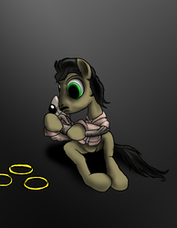 Size: 1400x1800 | Tagged: safe, artist:aaronmk, darkseed, mike dawson, ponified, ring toss, shrimp baby