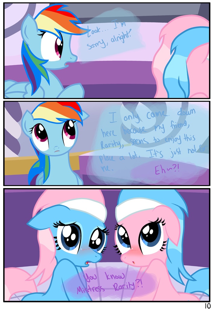 #45999 - safe, artist:pyruvate, aloe, lotus blossom, rainbow dash, comic:th...
