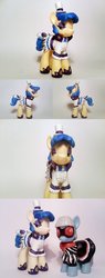 Size: 552x1449 | Tagged: safe, photo finish, sapphire shores, earth pony, pony, g4, customized toy, irl, photo, toy