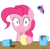 Size: 723x712 | Tagged: safe, artist:elslowmo, artist:nasse, pinkie pie, twilight sparkle, earth pony, pony, unicorn, g4, c:, coffee, d:, female, looking at you, morning ponies, pinkie found the coffee, shocked, simple background, smiling, this will end in tears, transparent background, unicorn twilight, wide eyes, xk-class end-of-the-world scenario