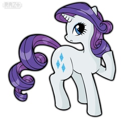 Size: 800x750 | Tagged: safe, artist:razplus, rarity, pony, g4, female, solo