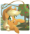 Size: 1226x1386 | Tagged: safe, artist:nabbiekitty, applejack, earth pony, pony, g4, female, lasso, mare, mouth hold, simple background, solo, transparent background, tree