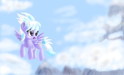 Size: 2715x1635 | Tagged: safe, artist:awildfantasy, cloudchaser, pony, g4, female, solo