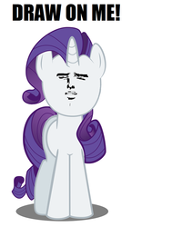 Size: 800x1058 | Tagged: safe, edit, rarity, pony, g4, draw on me, solo, yaranaika