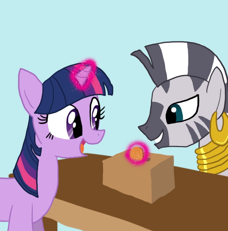 46562 Safe Artist Nicktoonhero Twilight Sparkle Zecora Zebra G4