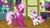 Size: 1280x705 | Tagged: safe, screencap, cheerilee, sweetie belle, g4, meme, ponyville schoolhouse, youtube caption