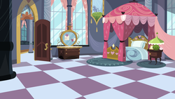 Size: 6664x3748 | Tagged: safe, artist:boneswolbach, g4, background, bed, bedroom, canopy bed, no pony