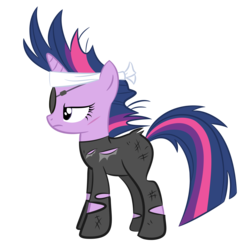 Size: 6500x6500 | Tagged: safe, artist:shadowdark3, twilight sparkle, g4, it's about time, absurd resolution, future twilight, simple background, transparent background, vector