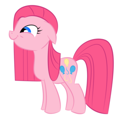 Size: 3333x3333 | Tagged: safe, artist:shadowdark3, pinkie pie, earth pony, pony, g4, party of one, .svg available, female, high res, pinkamena diane pie, solo