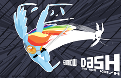 Size: 1280x828 | Tagged: safe, artist:brokepegasus, rainbow dash, g4, badass, goggles, katana, sword, weapon