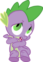 Size: 400x576 | Tagged: safe, artist:dolphinmoana, spike, g4, cute, spikabetes