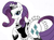 Size: 493x361 | Tagged: safe, artist:nobodybutterfly, rarity, pony, unicorn, g4, butt, clothes, female, fishnet stockings, lidded eyes, maid, maidity, plot, solo, stupid sexy rarity