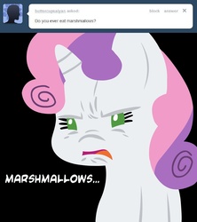 Size: 945x1062 | Tagged: safe, artist:megasweet, sweetie belle, ask smarty belle, g4, smarty belle