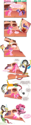 Size: 800x3185 | Tagged: safe, artist:gegenschein17, discord, twilight sparkle, g4, 3d, 3d glasses, comic, fourth wall