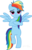 Size: 5993x9267 | Tagged: artist needed, dead source, safe, rainbow dash, pegasus, pony, g4, absurd resolution, bedroom eyes, belly button, bust, female, looking at you, love, lying down, mare, on back, portrait, show accurate, simple background, smiling, smiling at you, smirk, solo, spread wings, sweet, transparent background, vector, wings