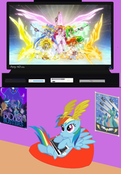 Size: 699x1004 | Tagged: safe, rainbow dash, pony, g4, cure beauty, cure happy, cure march, cure peace, cure sunny, exploitable meme, meme, precure, smile precure, tv meme