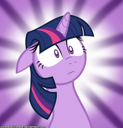 Size: 997x1043 | Tagged: safe, artist:zantyarz, twilight sparkle, g4, reaction image, surprise face