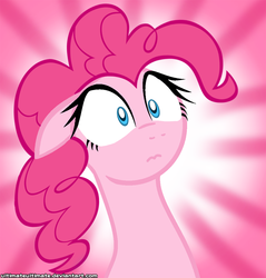 Size: 1000x1045 | Tagged: safe, artist:zantyarz, pinkie pie, g4, reaction image, surprise face