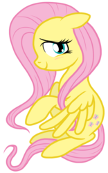 Size: 372x596 | Tagged: safe, artist:nukeleer, fluttershy, pony, g4, female, solo