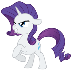 Size: 581x567 | Tagged: safe, artist:nukeleer, rarity, pony, g4, female, solo