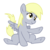 Size: 592x596 | Tagged: safe, derpy hooves, pegasus, pony, g4, female, mare, solo