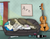 Size: 1024x800 | Tagged: safe, artist:zonra, dj pon-3, octavia melody, vinyl scratch, g4, cello, couch, cuddling, curtains, duo, duo female, female, hug, musical instrument, window, wine