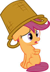 Size: 2710x3918 | Tagged: safe, artist:shelltoon, scootaloo, pegasus, pony, g4, female, filly, high res, open mouth, simple background, solo, transparent background, vector