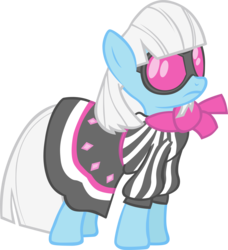 Size: 3583x3931 | Tagged: safe, artist:shelltoon, photo finish, earth pony, pony, g4, :c, female, frown, glasses, high res, mare, simple background, solo, transparent background, vector