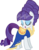 Size: 1984x2570 | Tagged: safe, artist:shelltoon, rarity, pony, g4, clothes, dress, female, high res, mare, missing horn, simple background, solo, transparent background, vector