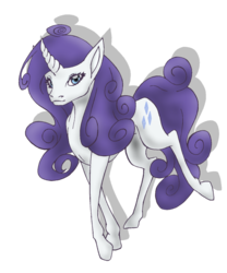 Size: 817x980 | Tagged: safe, artist:munstra, rarity, pony, g4, female, solo