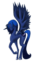 Size: 760x1333 | Tagged: safe, artist:munstra, princess luna, alicorn, pony, g4, female, mare, simple background, solo, transparent background