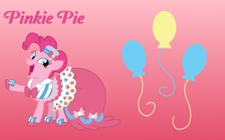 Size: 1920x1200 | Tagged: safe, artist:philiptomkins, pinkie pie, earth pony, pony, g4, solo, wallpaper