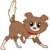 Size: 2000x2000 | Tagged: safe, artist:philiptomkins, winona, dog, g4, female, high res, simple background, solo, transparent background, vector