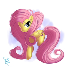 Size: 6250x6250 | Tagged: safe, artist:sarradarling, fluttershy, pegasus, pony, g4, absurd resolution, cute, female, mare, shyabetes, solo