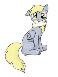 Size: 2592x3456 | Tagged: safe, artist:erockertorres, derpy hooves, pegasus, pony, g4, female, high res, letter, mare, solo