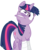 Size: 2980x3700 | Tagged: safe, artist:erockertorres, twilight sparkle, pony, unicorn, feeling pinkie keen, g4, bandaged leg, does not compute, female, high res, injured, mare, simple background, solo, transparent background, unicorn twilight, vector