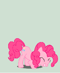 Size: 504x612 | Tagged: safe, artist:internationaltck, pinkie pie, earth pony, pony, g4, animated, bouncing, excited, female, gif, mare, solo