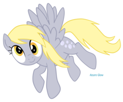 Size: 1879x1556 | Tagged: safe, artist:mlpazureglow, derpy hooves, pegasus, pony, g4, female, mare, show accurate, simple background, solo, transparent background, vector