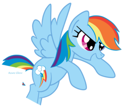 Size: 1327x1196 | Tagged: safe, artist:mlpazureglow, rainbow dash, pegasus, pony, g4, female, mare, open mouth, show accurate, simple background, solo, transparent background, vector
