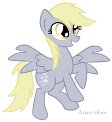 Size: 1183x1286 | Tagged: safe, artist:mlpazureglow, derpy hooves, pegasus, pony, g4, female, mare, show accurate, simple background, solo, transparent background, vector