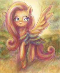 Size: 2800x3400 | Tagged: safe, artist:somepony77212, fluttershy, pegasus, pony, g4, female, high res, mare, solo