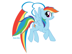 Size: 2048x1536 | Tagged: safe, artist:mlpazureglow, rainbow dash, pegasus, pony, g4, female, mare, solo