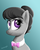 Size: 1000x1250 | Tagged: safe, artist:anders-art, octavia melody, earth pony, pony, g4, alternate hairstyle, bowtie, female, gradient background, mare, simple background, solo